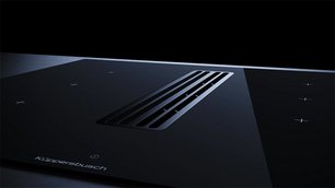 Варочная панель с вытяжкой Kuppersbusch KMI 6350.0 SR фото 2 в Краснодаре