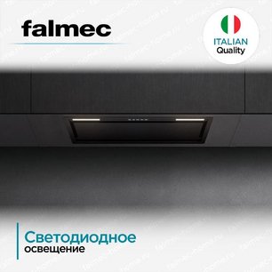 Встраиваемая вытяжка Falmec BUILT-IN BURANO PLUS 50 BK фото 3 в Краснодаре