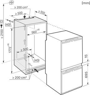 Холодильник Миле KFN37452iDE фото 3 в Краснодаре Холодильник Miele KFN37452iDE фото 3 в Краснодаре