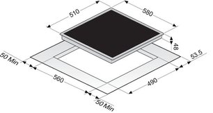 Варочная панель Зигмунд Штайн CIS 020.60 BX фото 2 в Краснодаре Варочная панель Zigmund Shtain CIS 020.60 BX фото 2 в Краснодаре