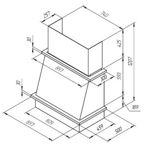 Вытяжка Куперсберг VILLAGGIO 90 WM B фото 3 в Краснодаре Вытяжка Kuppersberg VILLAGGIO 90 WM B фото 3 в Краснодаре