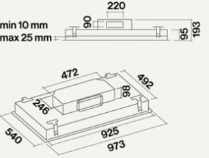 Вытяжка Фалмек Nube 90 inox фото 3 в Краснодаре Вытяжка Falmec Nube 90 inox фото 3 в Краснодаре