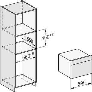 Встраиваемая комби-пароварка Miele DGC 7845 GRGR фото 4 в Краснодаре