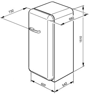Морозильная камера Смег CVB20LR1 фото 4 в Краснодаре Морозильная камера Smeg CVB20LR1 фото 4 в Краснодаре