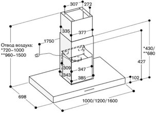 Вытяжка Гаггенау AI 442-120 фото 3 в Краснодаре Вытяжка Gaggenau AI 442-120 фото 3 в Краснодаре