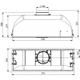 Встраиваемая вытяжка Фалмек BUILT-IN 70 фото 2 в Краснодаре Встраиваемая вытяжка Falmec BUILT-IN 70 фото 2 в Краснодаре
