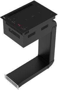 Индукционная варочная панель с интегрированной вытяжкой Кертинг HIBH 40980 NB фото 2 в Краснодаре Индукционная варочная панель с интегрированной вытяжкой Korting HIBH 40980 NB фото 2 в Краснодаре