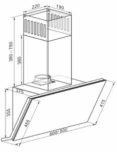 Вытяжка Кайзер AT 6430 F Eco фото 4 в Краснодаре Вытяжка Kaiser AT 6430 F Eco фото 4 в Краснодаре