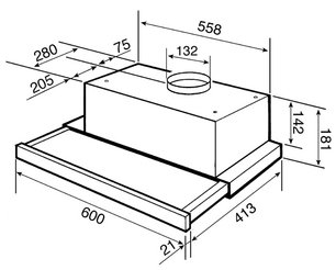 Вытяжка Смег KSET61 фото 3 в Краснодаре Вытяжка Smeg KSET61 фото 3 в Краснодаре