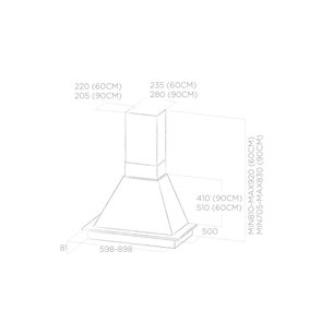 Вытяжка ELICA DAISY WH/A/90 FRASSINO фото 4 в Краснодаре Вытяжка ELICA DAISY WH/A/90 FRASSINO фото 4 в Краснодаре