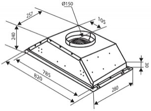 Вытяжка Зигмунд Штайн K 010.7 S фото 2 в Краснодаре Вытяжка Zigmund Shtain K 010.7 S фото 2 в Краснодаре