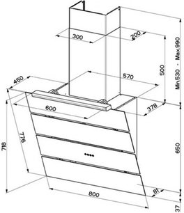 Вытяжка Фабер DREAM EG 8 WH A80 фото 2 в Краснодаре Вытяжка Faber DREAM EG 8 WH A80 фото 2 в Краснодаре
