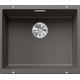 Мойка BLANCO SUBLINE 500-U Silgranit вулканический серый