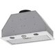 Встраиваемая вытяжка KRONA SVEN 600 white one knob
