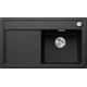 Мойка BLANCO ZENAR 45 S Silgranit черный, клапан-автомат
