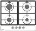 Независимая газовая варочная панель Gorenje G641XHC Независимая газовая варочная панель Gorenje G641XHC