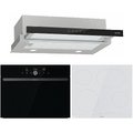Gorenje (варочная панель ECT643WCSC + духовой шкаф BCM4547DG + вытяжка TH64E3SGB)