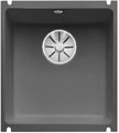 Мойка Blanco SUBLINE 375-U керамика отводная арматура InFino® базальт Мойка Blanco SUBLINE 375-U керамика отводная арматура InFino® базальт