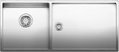 Мойка Blanco Claron 400/550-T-IF/N чаша слева нержавеющая сталь