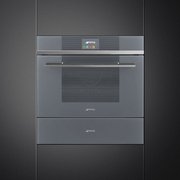 Компактный духовой шкаф с пароваркой Smeg SF4104VCS фото 2 в Краснодаре