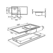 Мойка Смег LM102S фото 2 в Краснодаре Мойка Smeg LM102S фото 2 в Краснодаре