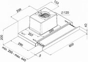 Кухонная вытяжка MAUNFELD Ouse Glass 60 C черный фото 2 в Краснодаре