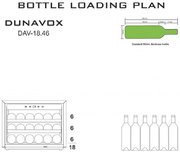 Винный шкаф Dunavox DAV-18.46SS.TO фото 4 в Краснодаре