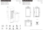 Винный шкаф Dunavox DAB-65.178TW.TO фото 3 в Краснодаре