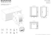 Винный шкаф Dunavox DAUF-38.100DSS фото 2 в Краснодаре