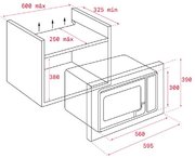 Встраиваемая микроволновая печь Teka ML 8200 BIS WHITE фото 3 в Краснодаре