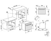 Духовой шкаф Smeg SF6400PZB фото 3 в Краснодаре