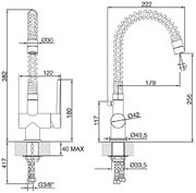 Смеситель Smeg MM21-CR фото 2 в Краснодаре