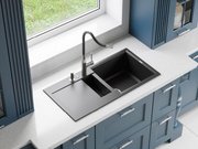 Мойка Омойкири SAKAIME 86-2 BL фото 2 в Краснодаре Мойка Omoikiri SAKAIME 86-2 BL фото 2 в Краснодаре