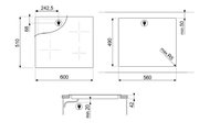 Варочная панель Smeg SE364TD фото 3 в Краснодаре