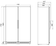 Винный шкаф Dometic B195S Double Basic фото 3 в Краснодаре