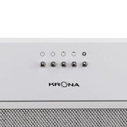 Встраиваемая вытяжка KRONA Ameli 600 white PB фото 4 в Краснодаре