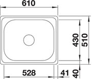 Мойка Бланко PLENTA 6 нержавеющая сталь фото 3 в Краснодаре Мойка Blanco PLENTA 6 нержавеющая сталь фото 3 в Краснодаре