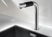 Смеситель Бланко Saga нержавеющая сталь фото 3 в Краснодаре Смеситель Blanco Saga нержавеющая сталь фото 3 в Краснодаре