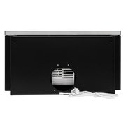 Встраиваемая вытяжка KRONA Kamilla slim 600 black/inox (1 мотор) фото 3 в Краснодаре