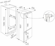 Встраиваемый холодильник Kuppersbusch FKGF 9855.0i фото 2 в Краснодаре