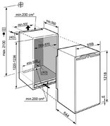 Встраиваемый холодильник Liebherr IK 2354 Premium фото 4 в Краснодаре