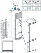 Встраиваемый холодильник Jacky`s JR BW1770MN фото 3 в Краснодаре