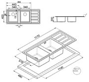Мойка Smeg LMN116S фото 2 в Краснодаре