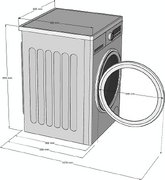 Стиральная машина Korting KWM 60DS1260 фото 3 в Краснодаре
