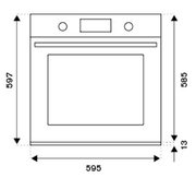 Духовой шкаф Bertazzoni F609HEREKND фото 4 в Краснодаре