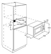 Микроволновая печь AEG MC2664E-M фото 3 в Краснодаре