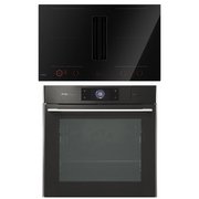 Asko (варочная панель с вытяжкой HIHD854GF + духовой шкаф OCS8678G)