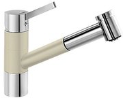 Смеситель Бланко Tivo-S chrome/Silgranit жасмин фото в Краснодаре Смеситель Blanco Tivo-S chrome/Silgranit жасмин фото в Краснодаре