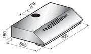 Вытяжка Korting KHT 5230 X фото 2 в Краснодаре