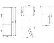 Холодильник Smeg FC182PBN фото 3 в Краснодаре